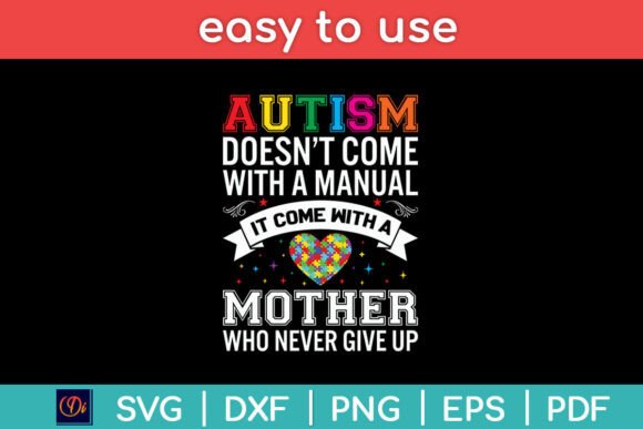 Autism Doesn't Come with a Manual: Graphics for Crafts
