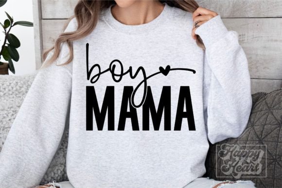 Boy Mama SVG PNG - Mom of Boys Shirt SVG