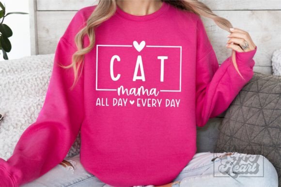 Cat Mama SVG - Graphics for Crafts