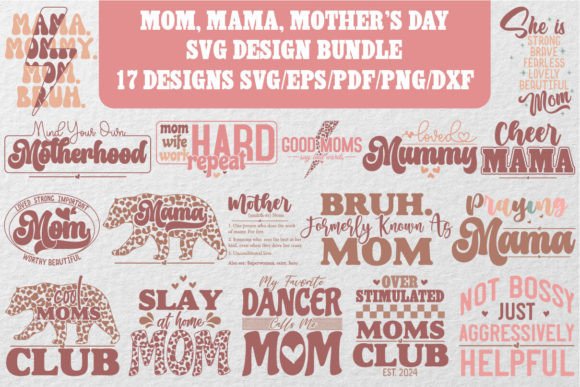 Mama Mother's Day Graphics for Crafts & Sales