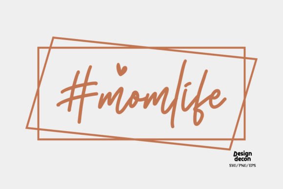 Mom Life Retro SVG: Perfect Graphics for Crafts